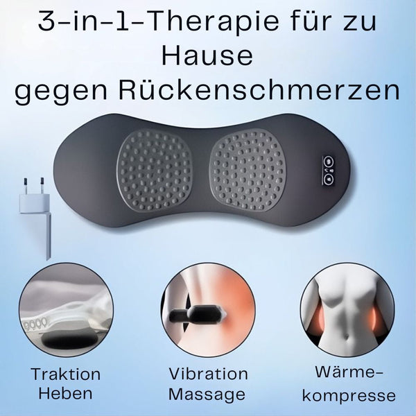 RückenRelax Pro Wärme Vibration Traktion