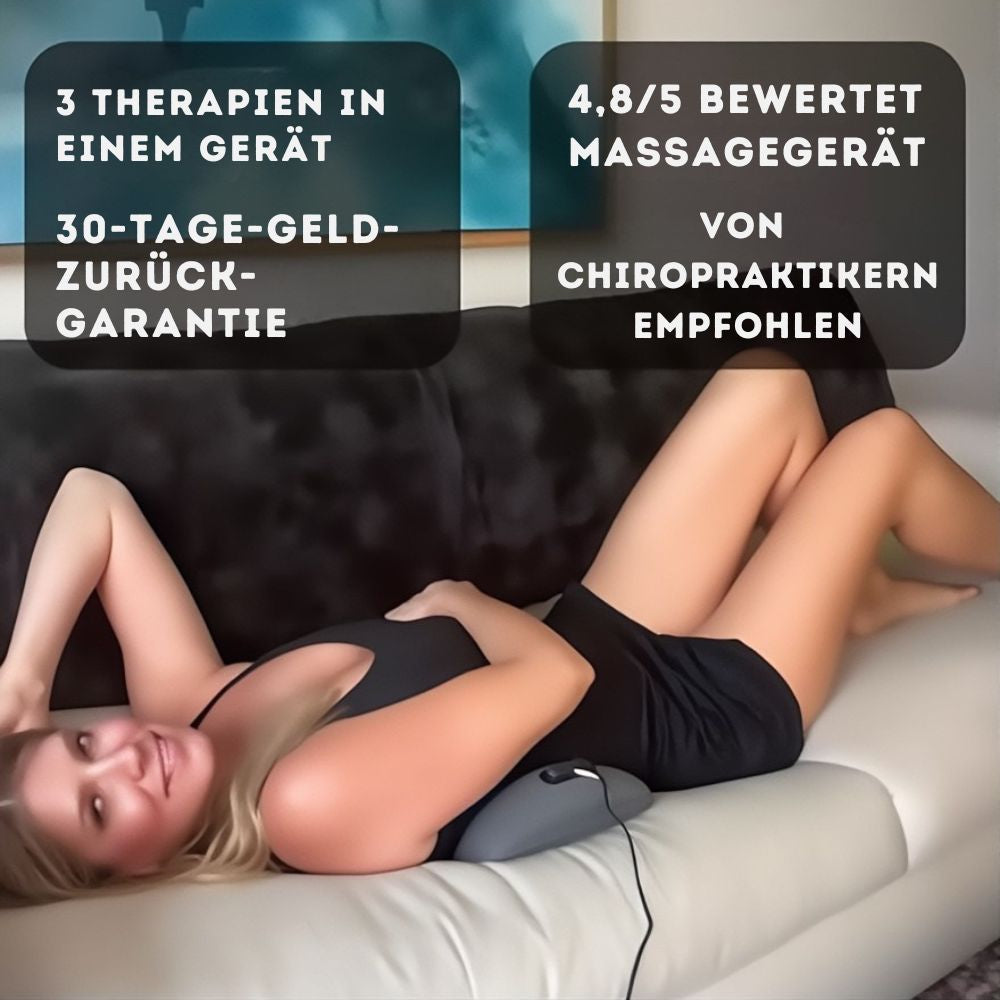 RückenRelax Pro Wärme Vibration Traktion
